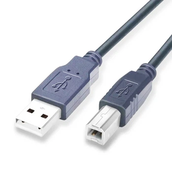 Кабель USB 2.0 AM - USB BM, 1.5 м, Black, GTL, ферритовый фильтр (GTLAMBM15BK)
