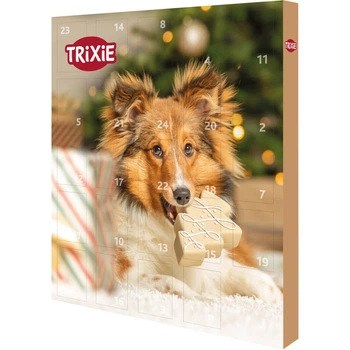 Адвент-календар Trixie для собак Різдвяний з ласощами 30х34х3,5 см 4011905092683