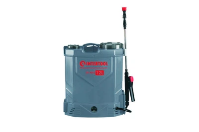 Обприскувач акумуляторний Intertool 12л x 8Аг (DT-9012)