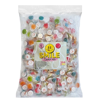 Цукерки карамель Smile Candy Mix з вітаміном С 1 кг