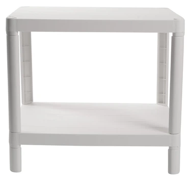 Этажерка 2-х ярусная 6032 Olympic WHITE 27х42х39 см VIOLET HOUSE (meb0000366)