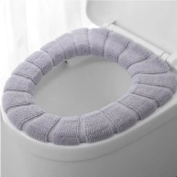 М'який універсальний, теплий чохол Toilet seat cover для унітазу