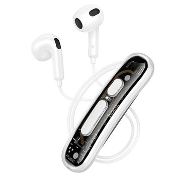 Наушники Bluetooth Hoco ES77 Sports Wireless вкладиші з шийним ремінцем V5.4 110мАч для спорту, поїздок та роботи Білий