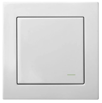 Wyłącznik ścienny Liregus Epsilon DJ-01S Switch Biały (4770025960417)