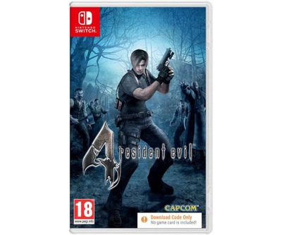 Игра Resident Evil 4 (ваучер на скачивание) (русские субтитры) (Nintendo Switch)