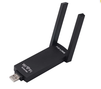 Wi-Fi репітер PIX-LINK UE02 USB з подвійною антеною — підсилювач сигналу до 300 Мбіт/с