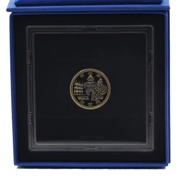 Монета Япония 500 йен 2010 Биметалл Proof Префектуры - Аомори в сувенирной упаковке