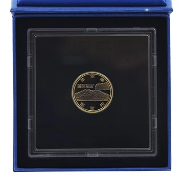Монета Япония 500 йен 2013 Биметалл Proof Префектуры - Кагошима в сувенирной упаковке