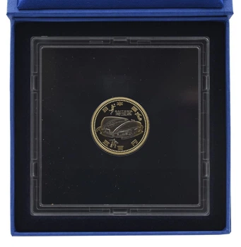 Монета Япония 500 йен 2014 Биметалл Proof Префектуры - Саитама в сувенирной упаковке