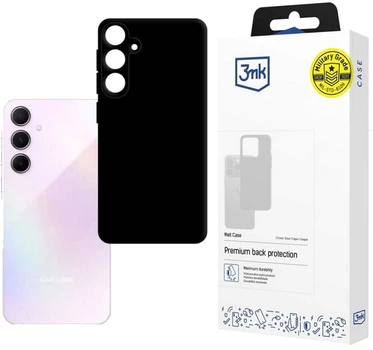 Панель 3MK Matt Case для Samsung Galaxy A55 Black (5903108549127)