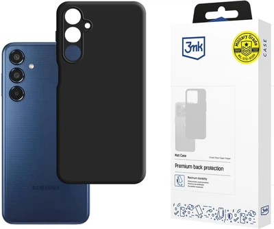 Панель 3MK Matt Case для Samsung Galaxy M35 Black (5903108566049)