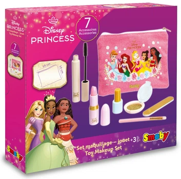Zestaw zabawkowy Smoby do makijażu Disney Princess 7 elementów (3032163201717)