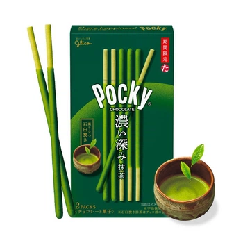 Японские палочки Glico Pocky Chocolate Matcha Матча 61.6г