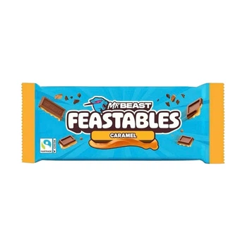 Шоколад Мистер Бист MrBeast Feastables Caramel Chocolate Карамель 60г
