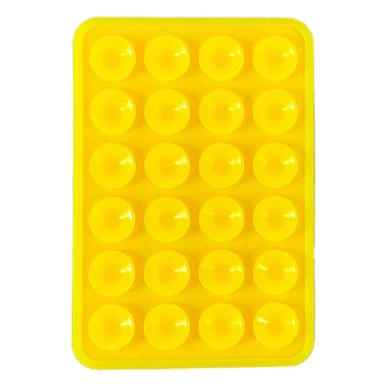 Тримач-присоска Sticker Side Silicone, Жовтий - 644060