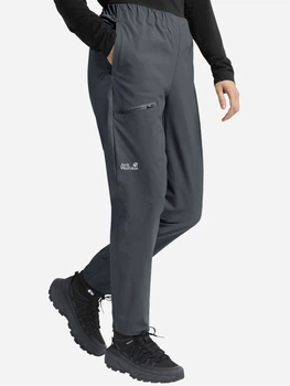Спортивные штаны женские Jack Wolfskin Prelight Trail Pants W A65167-F0303 S Серые (4064886696913)