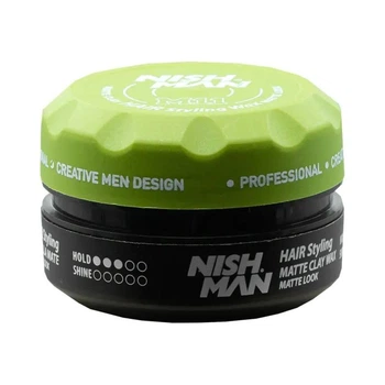 Глина матовая для укладки волос NISHMAN MATTЕ CLAY WAX М11 150 мл