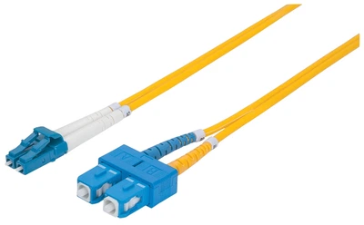 Patchcord Intellinet OS2 LC-SC Duplex 1 m Yellow (766623473965)