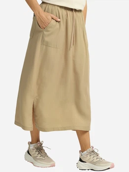 Спідниця-міді літня жіноча Jack Wolfskin Montero Skirt W A65761-A0083 S Бежева (4064886644341)