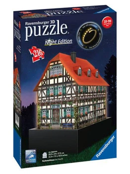 Светодиодный 3D пазл Ravensburger, 216 деталей, с LED подсветкой