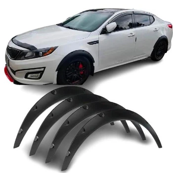 Накладки на арки Фендера Kia Optima ABS пластик универсальные черный.