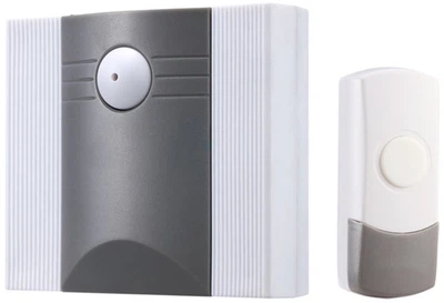 Бездротовий дверний дзвінок Haushalt 51348206 QH-916 Біло-сірий (4772013097709)