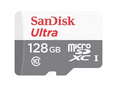 Карта пам'яті microSDXC (UHS-1) SanDisk Ultra 128Gb class 10 A1 (100Mb/s) (adapter SD) ( 13335 )