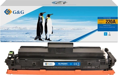 Картридж G&G do HP 220A / W2201A Cyan (NT-PH2201C-B-V2-S1)