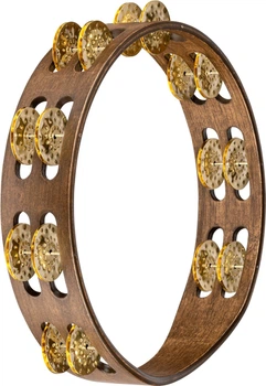 Тамбурин Meinl Traditional Wood TA2V-WB Hammered brass, Walnut Brown 10" (R128946)