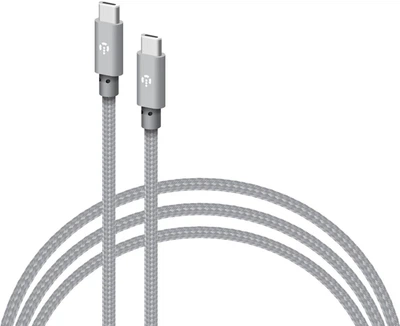 Кабель Intaleo CBGNYTT1 60W Type-C to Type-C 2 м Gray (1283126623745)