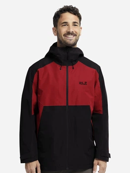 Спортивна вітрівка чоловіча Jack Wolfskin Wildbound 2L A65803-J0191 M Червона (4064886647564)