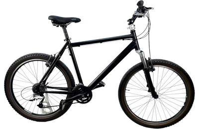 Велосипед Black MTB 26"/XL-54см/черный Б/У