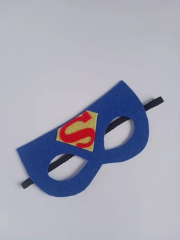 Маска дитяча карнавальна з фетру Супермен Superman