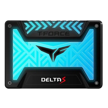 Накопитель SSD 250GB Team T-Force Delta S RGB 2.5" SATAIII 3D NAND TLC Black (T253TR250G3C312)