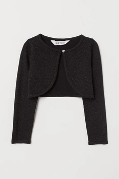 Болеро дитяче чорний H&M 98р (0617465)