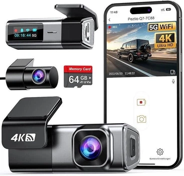 Видеорегистратор Navycrest Q7 4K 1080P