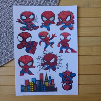 Стикерпак Человек-паук Spider man А4 код 25415