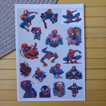 Стикерпак Человек-паук Spider man А5 код 25437