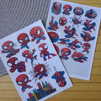 Стикерпак Человек-паук Spider man А4 набор 2 шт код 25422