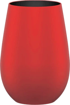 Набір склянок Stolzle Tumbler Elements BR073 6 шт х 465 мл Red/Black (4012632224699)
