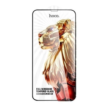 Защитное стекло Hoco HD темперированное противоударное для iPhone XS Max/11 Pro Max черное