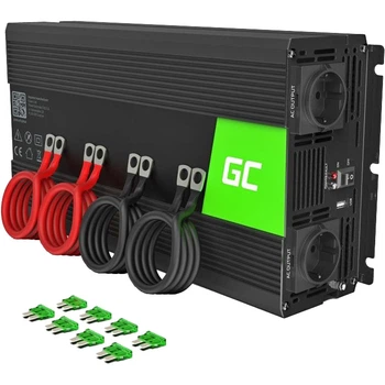 Преобразователь DC-AC Green Cell INV11 12V/230V 2000W/4000W Pure sinus
