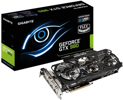 Відеокарти GeForce GTX 980 купити в Києві: ціна, відгуки, продаж