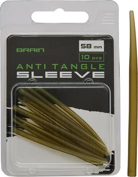Противозакручиватель Brain Anti Tangle Sleeve 58mm (10 шт/уп) Green SGXA-41 (1858-25-01)