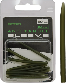 Противозакручиватель Brain Anti Tangle Sleeve 50mm (10 шт/уп) Green SGXA-CA15 (1858-25-02)