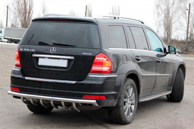 Задня дуга AK-style (нерж) для Mercedes GL сlass X164 2006-2012 рр