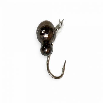 Мормишка Intech Ice Jig Мураха з петелькою (мілка грань) 0,8г (1шт) #04 черный FS0638143