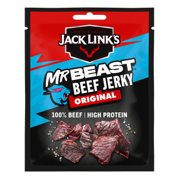 Мясные снеки MrBeast X Jack Link's Beef Jerky Original 20 г