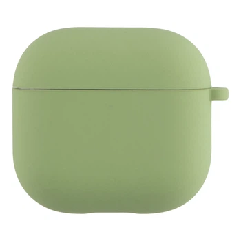 Чехол Silicone Case с микрофиброю для Airpods 5 / Airpods 4 Mint