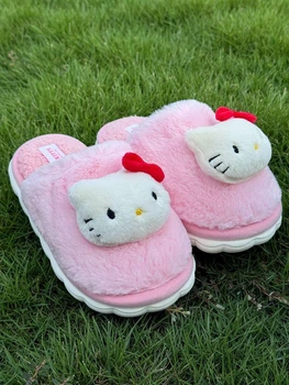 Кімнатні капці з відкритою п'ятою аніме Хеллоу Кітті Sanrio Hello Kitty 34-35 р.
